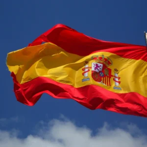 Bandera de españa curso A1